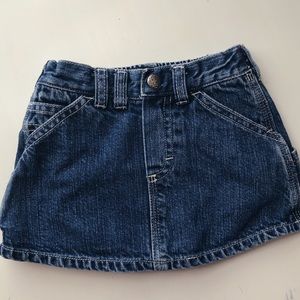 OshKosh Denim Skort / 18 months